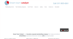 Desktop Screenshot of dreamteam.co.za